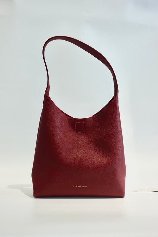 Sandia Tote in Guinda