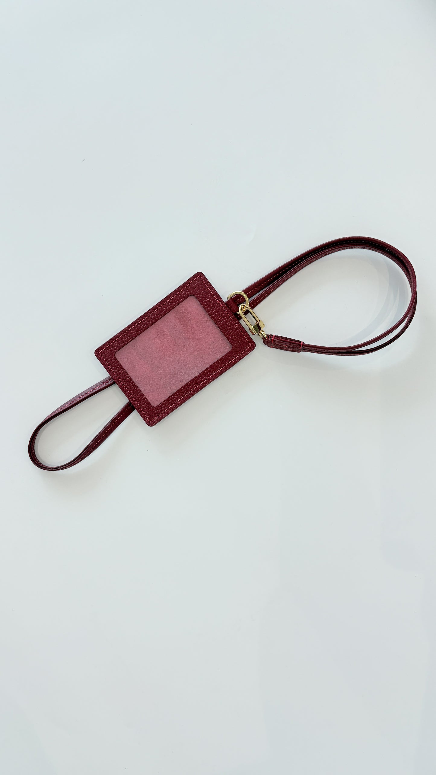 Basic Lanyard in Guinda