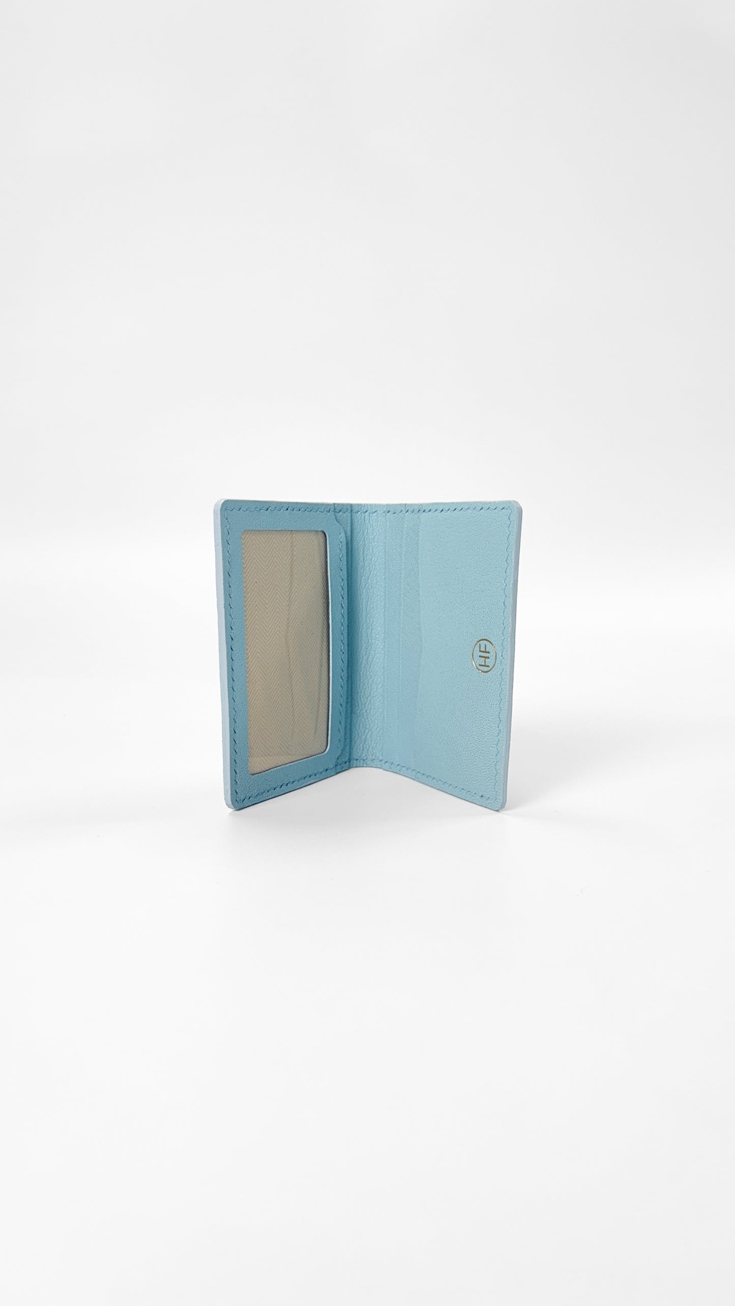 Folded Wallet in Baby Blue