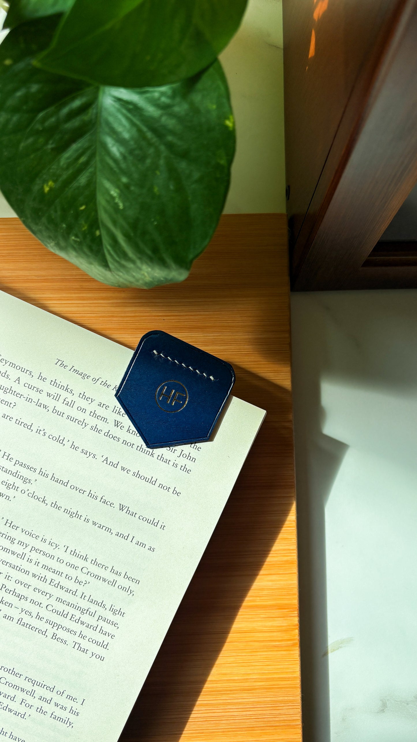 Bookmark in French Blue