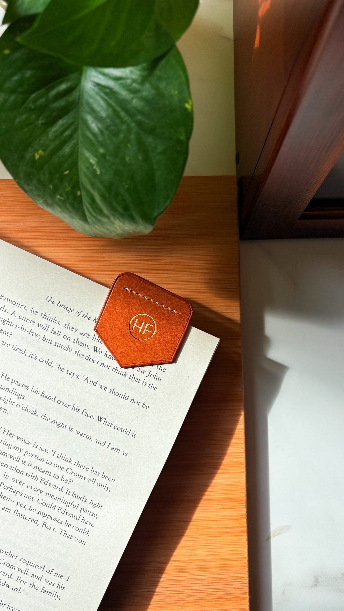 Bookmark in Mustard