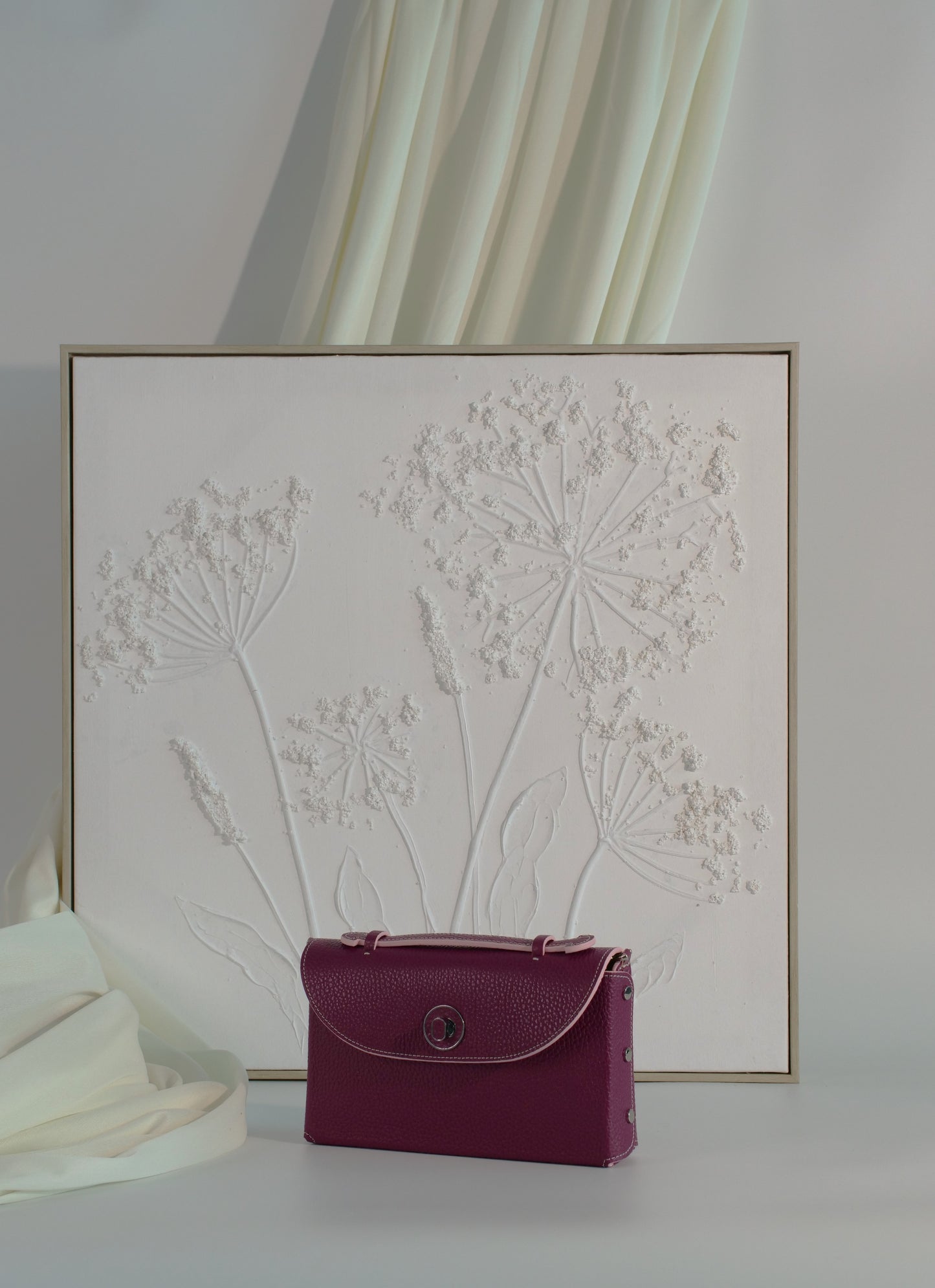 Sumi Crossbody in Turkish Delight with Silver Lock