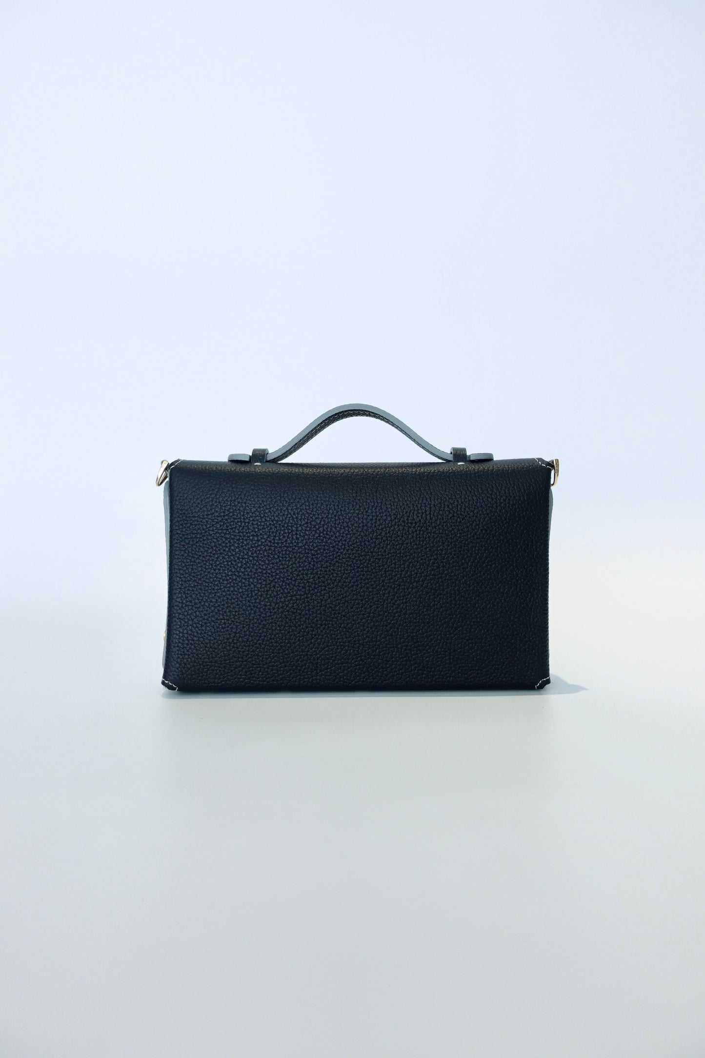 Sumi Crossbody Bag in Dark Navy with Abalone Lock