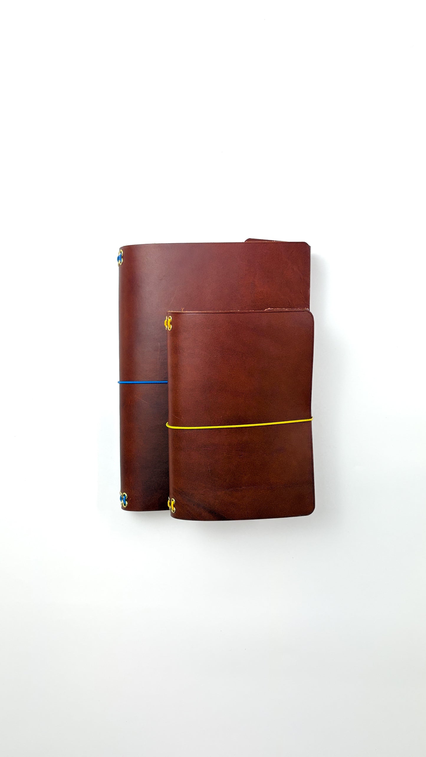 Leather Notebook Cover in Brown