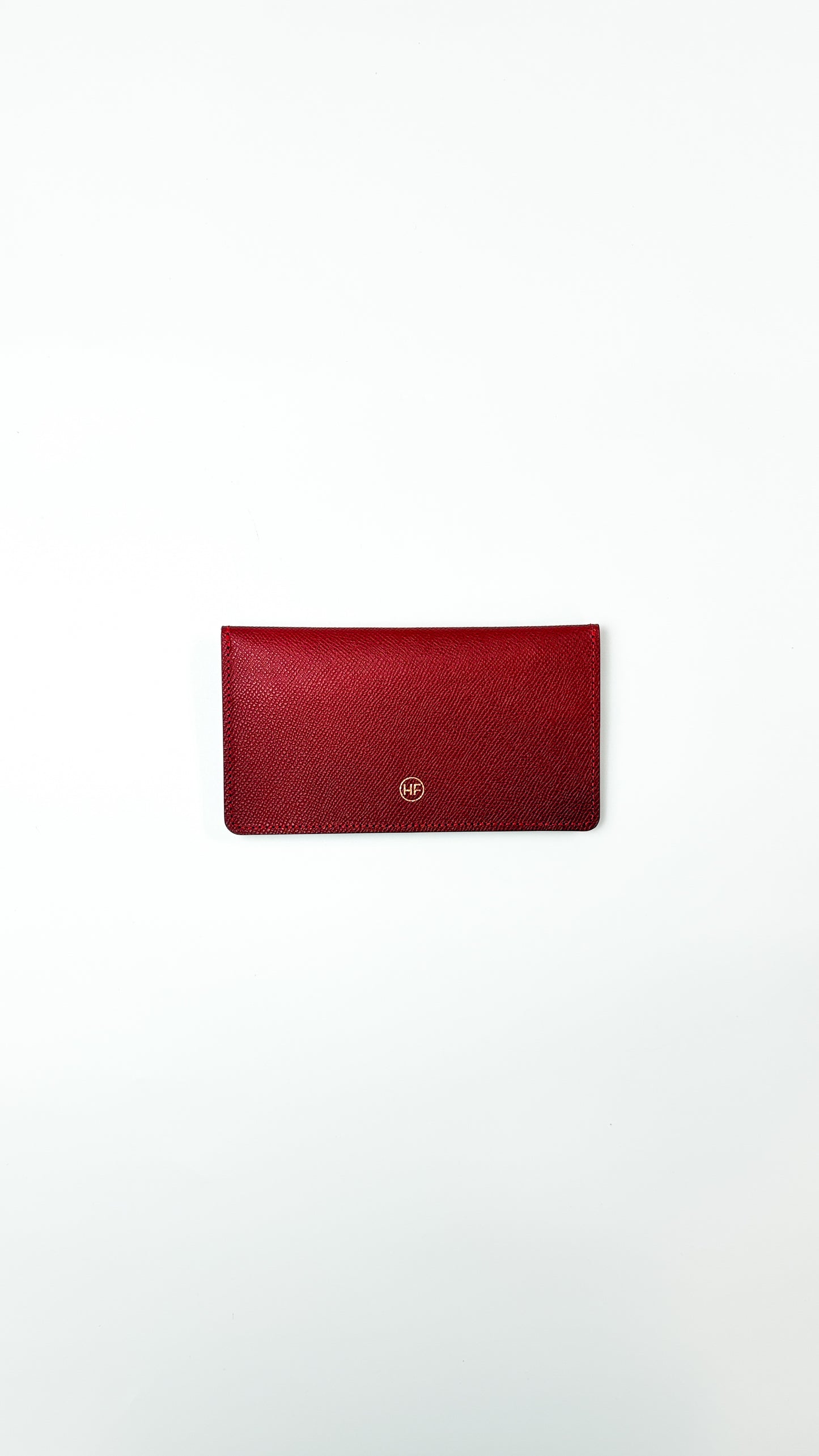 Red Epsom Currency Wallet
