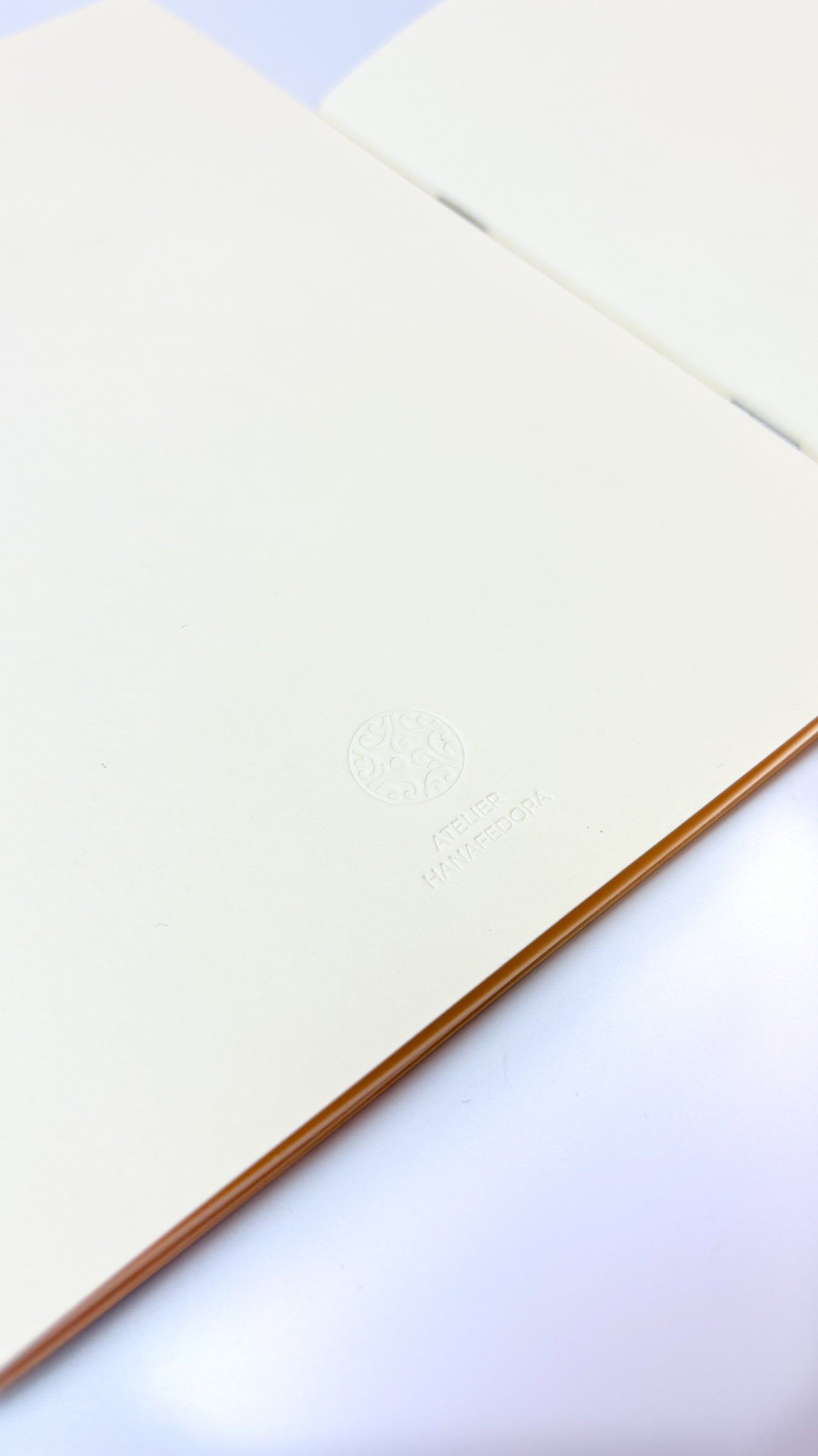 Leather Notebook Cover in Burdeos