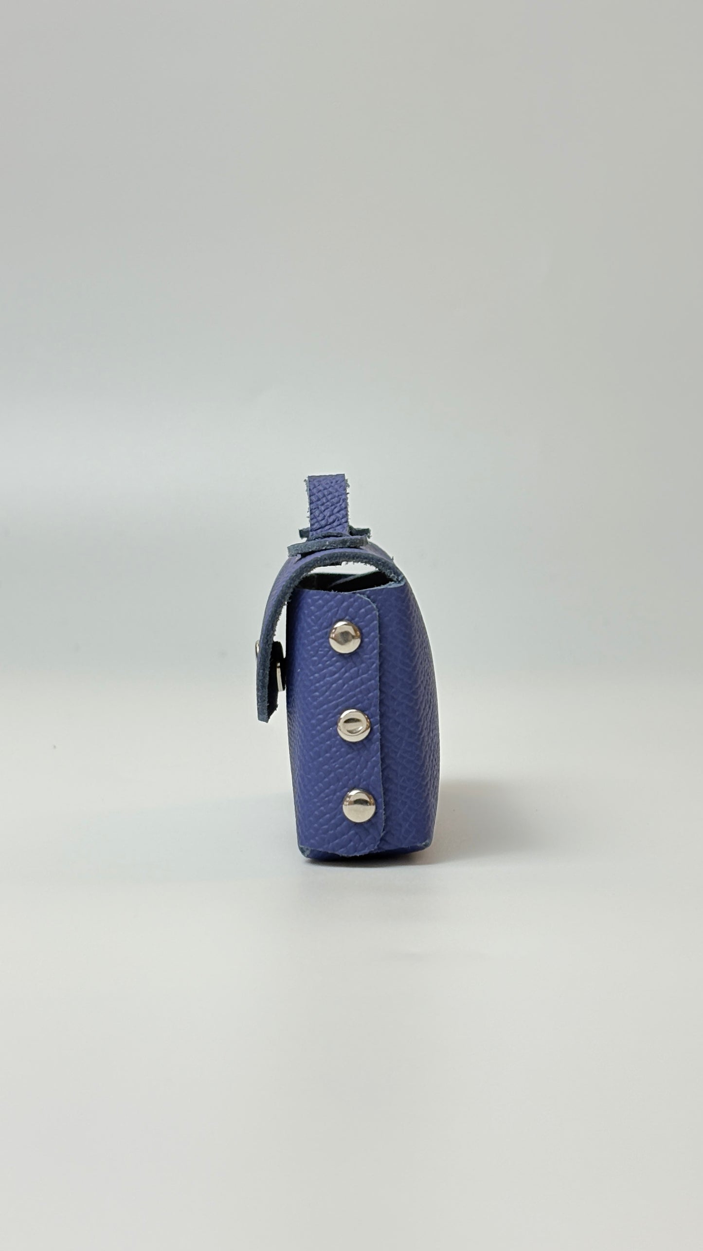 (Pre-Order) Sumi 8 charm in Blue Abysse Epsom leather