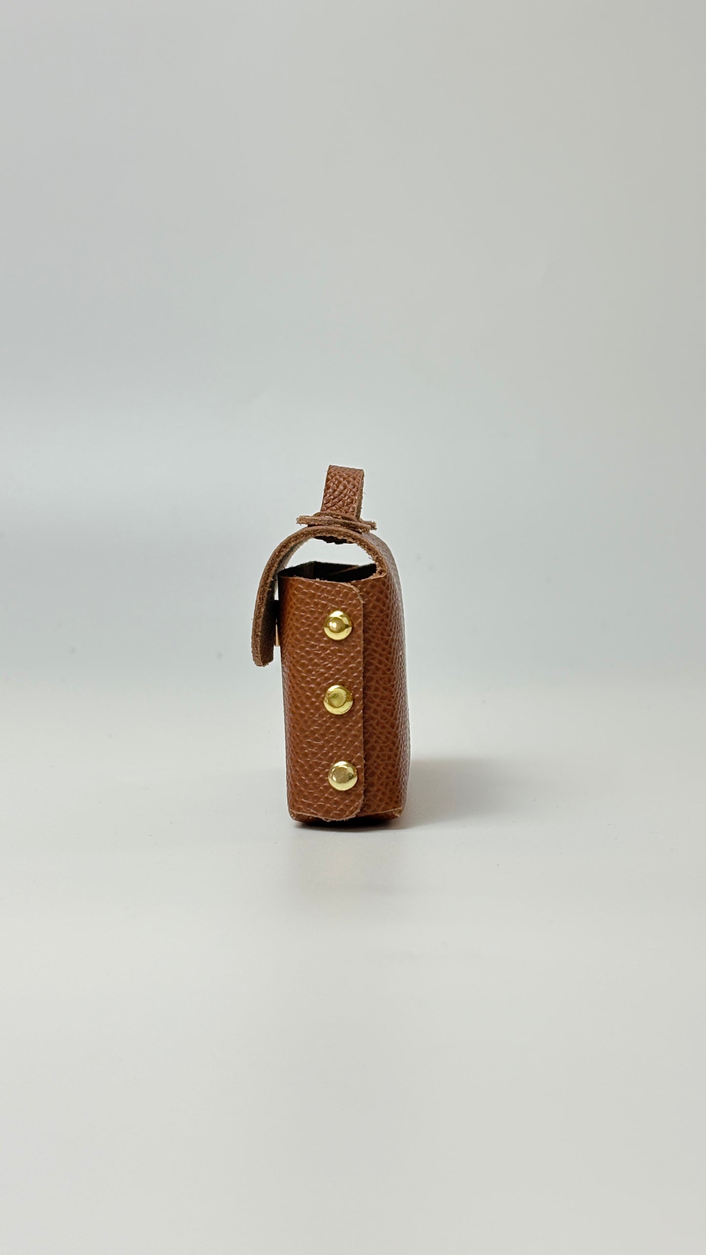 (Pre-Order) Sumi 8 charm in York Epsom leather