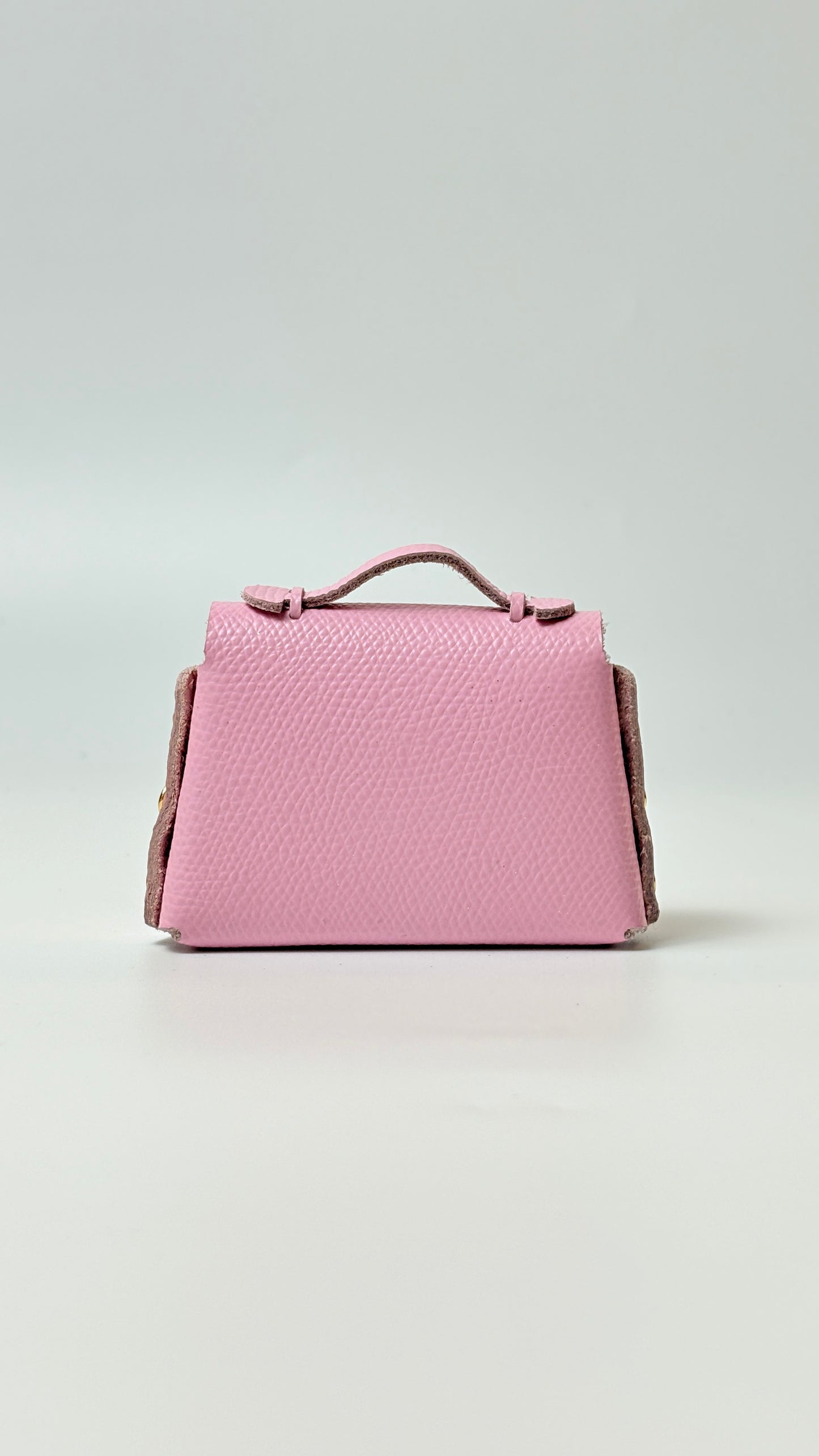 (Pre-Order) Sumi 8 charm in Pink Epsom leather