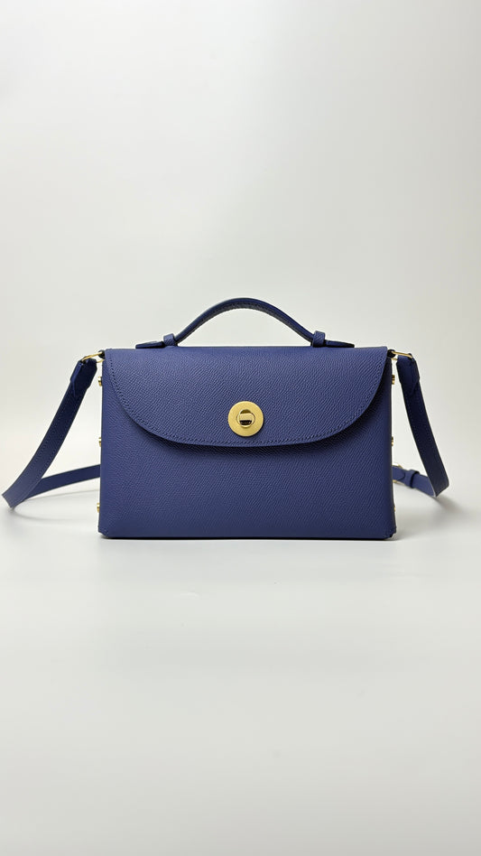 Sumi 21 in Electric Blue & Pink Epsom