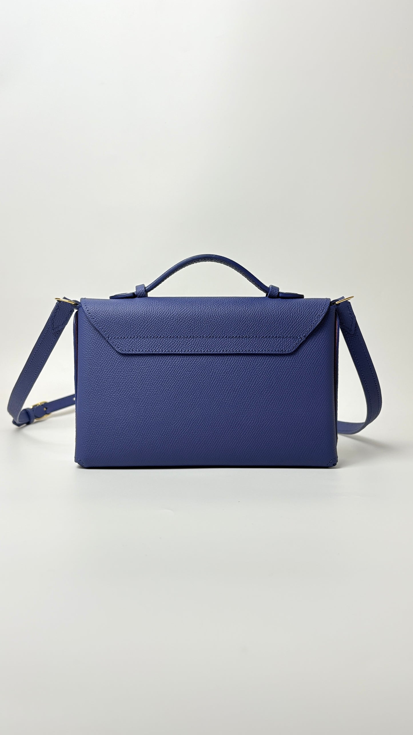 Sumi 21 in Electric Blue & Pink Epsom