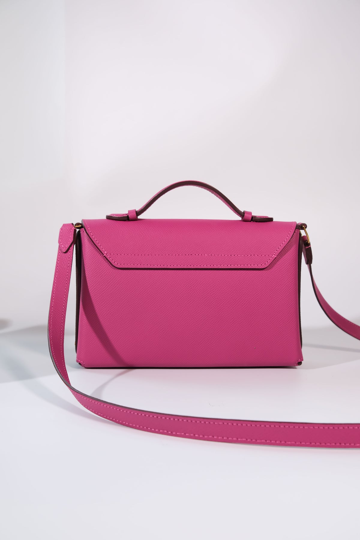 Sumi 21 in Rose Pourpre Epsom with Lilac Demso Leather