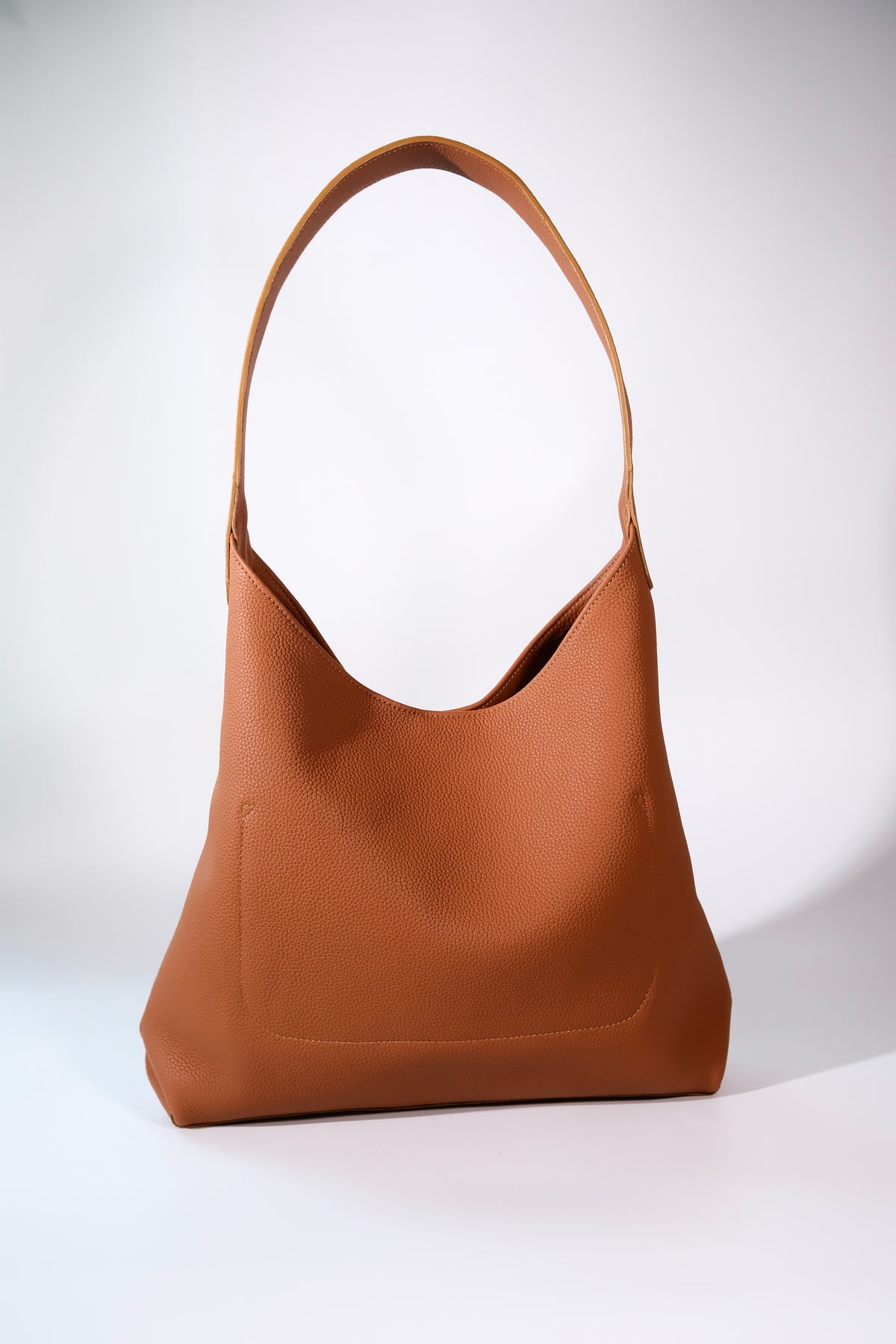 Sandia Tote in Gold Togo Leather