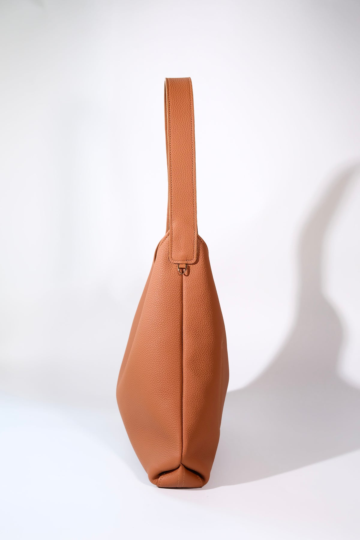 Sandia Tote in Gold Togo Leather