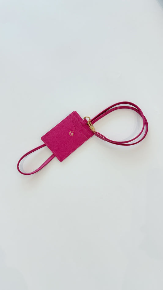 Basic Lanyard in Magenta