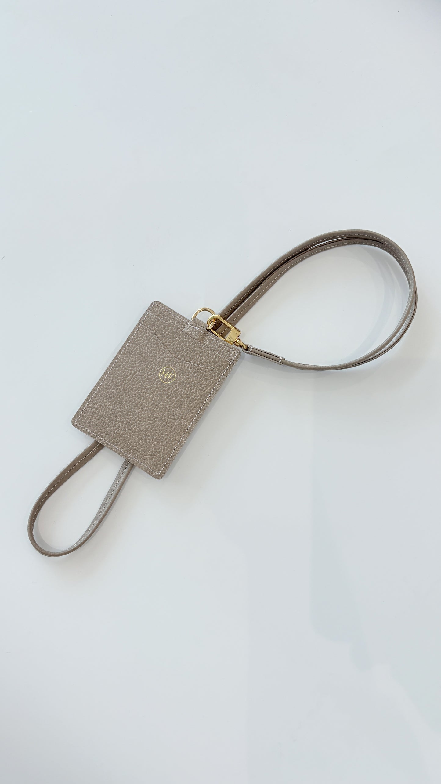 Basic Lanyard in Taupe