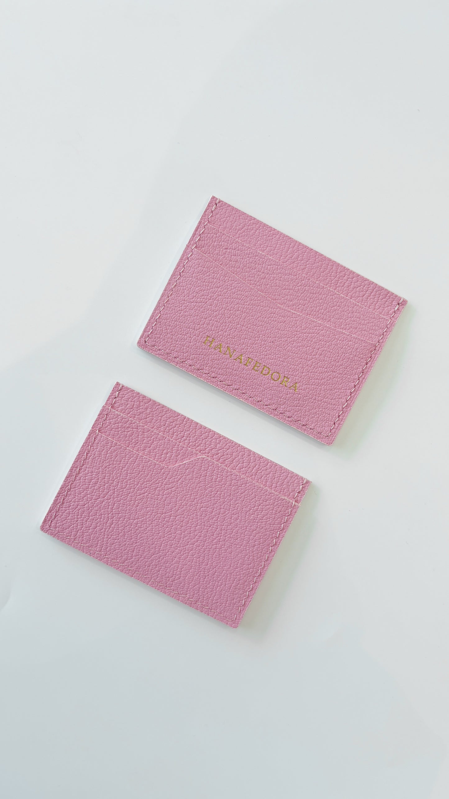 Leather Card Holder in Ballerina