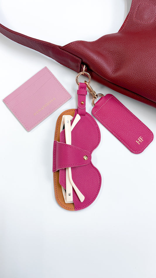 Sunglass Cover in Magenta