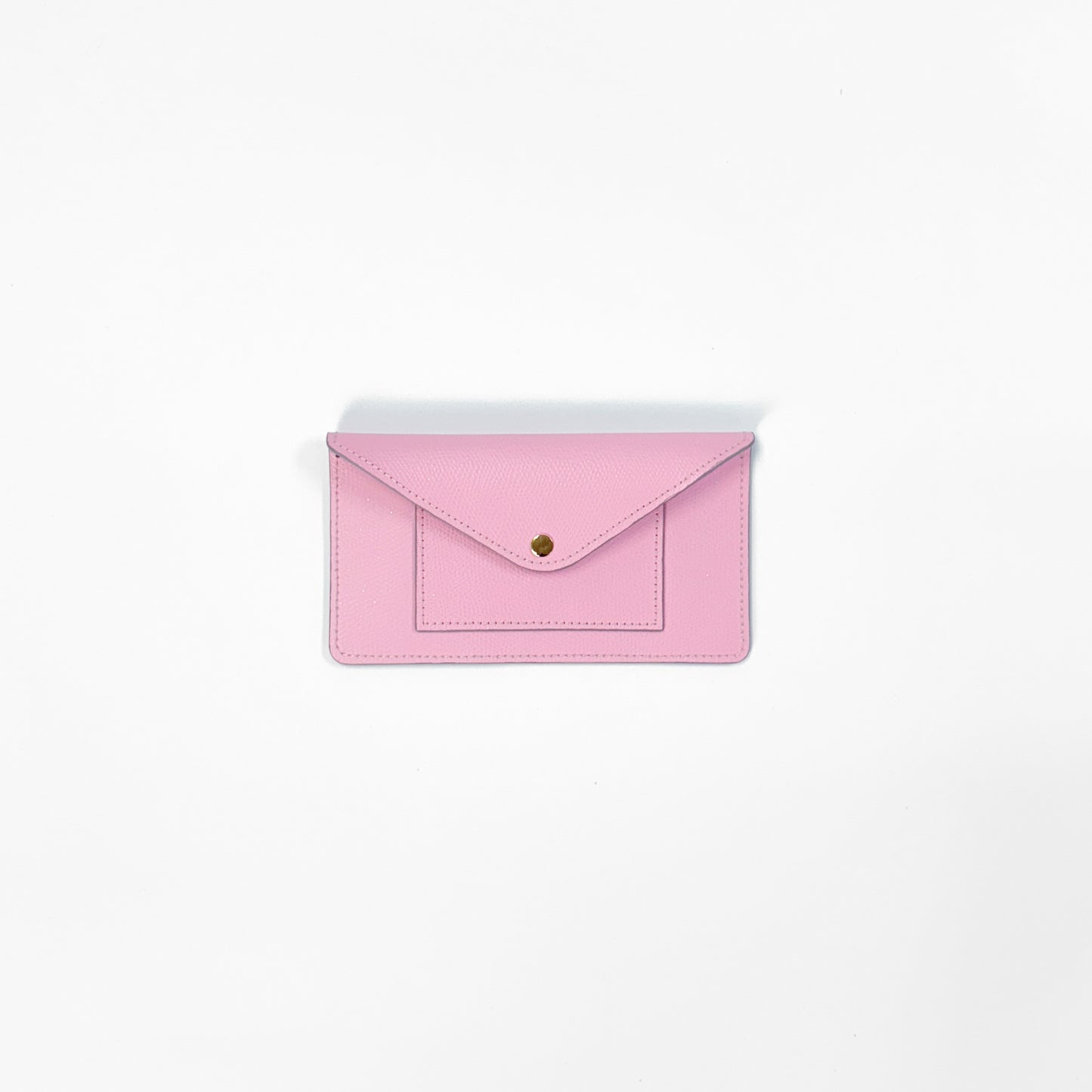 Pink with Grey Edge Epsom Currency Wallet