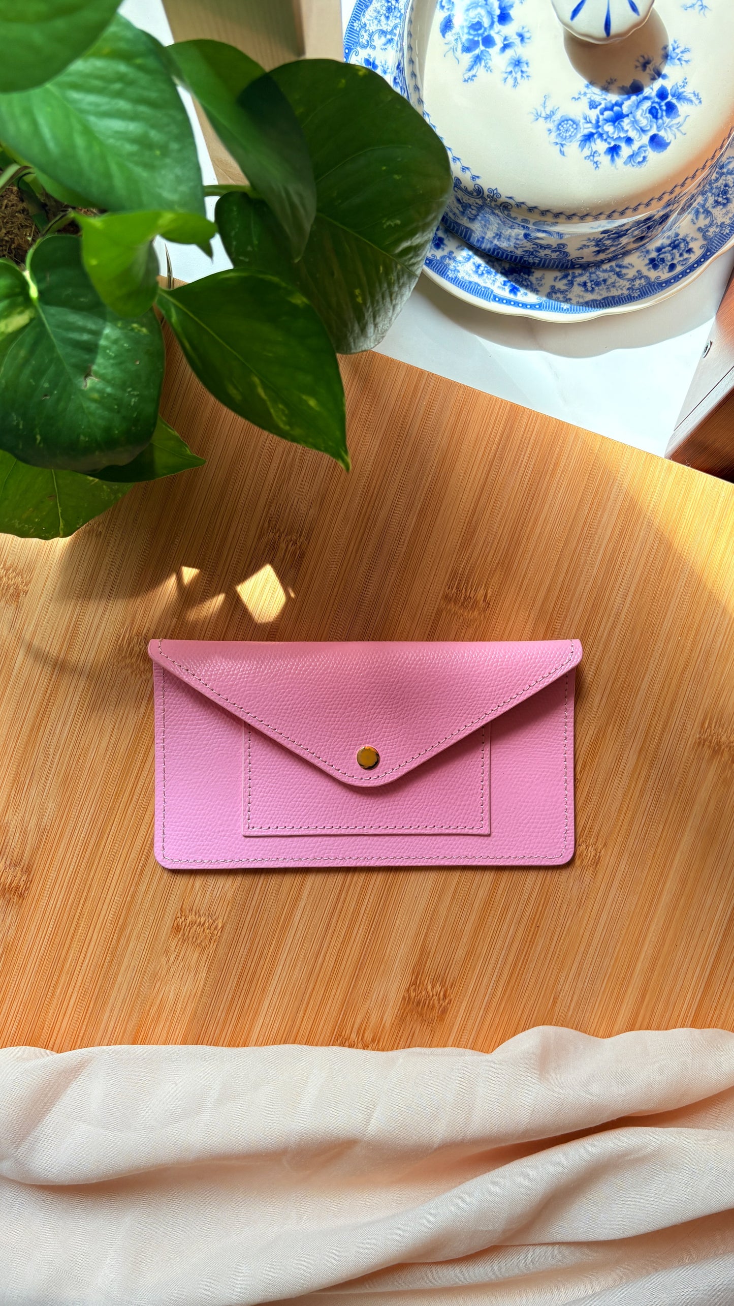 Pink Epsom Currency Wallet