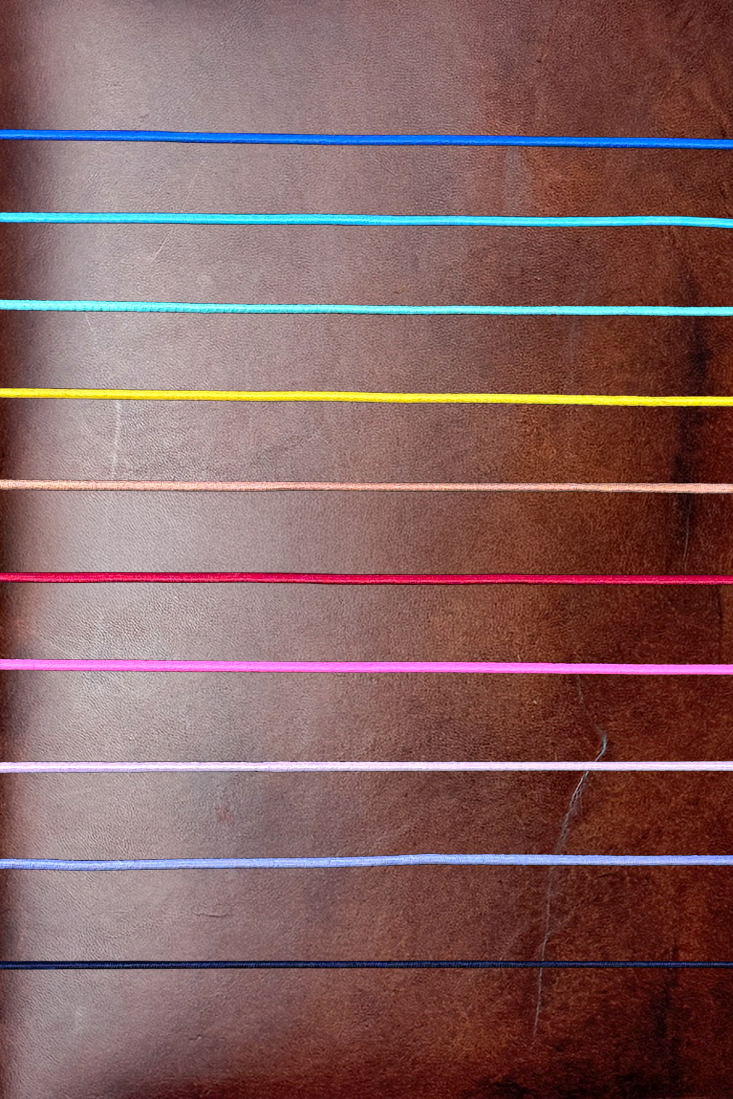 Leather Notebook Cover in Brown