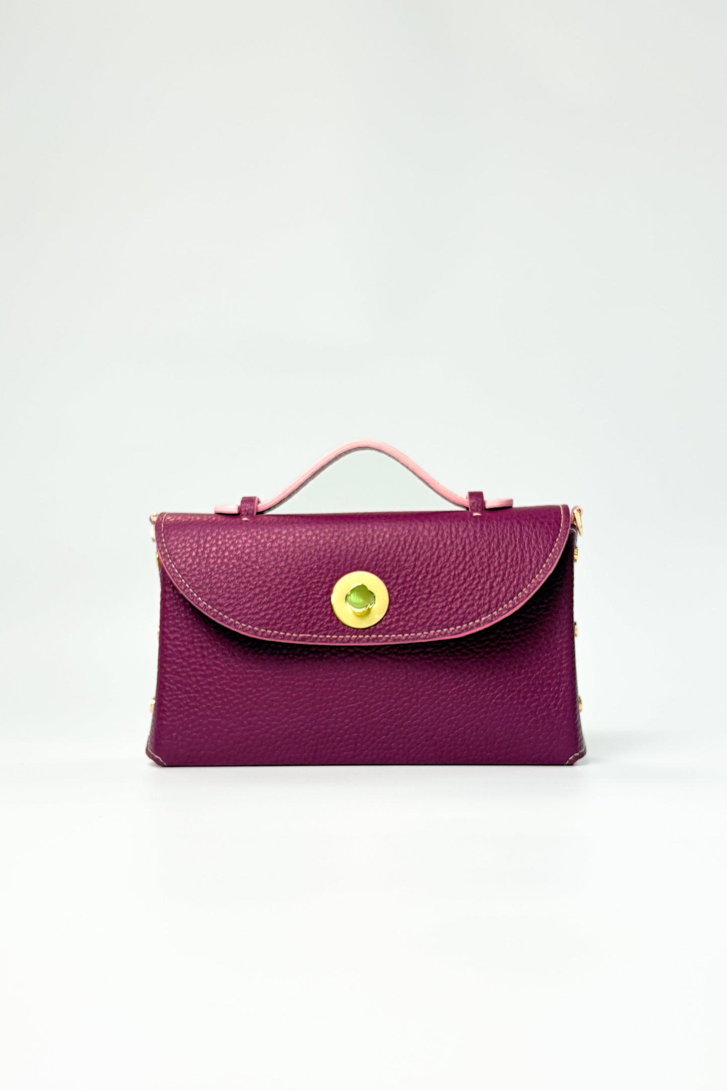 Sumi Crossbody in Turkish Delight with Gold Lock