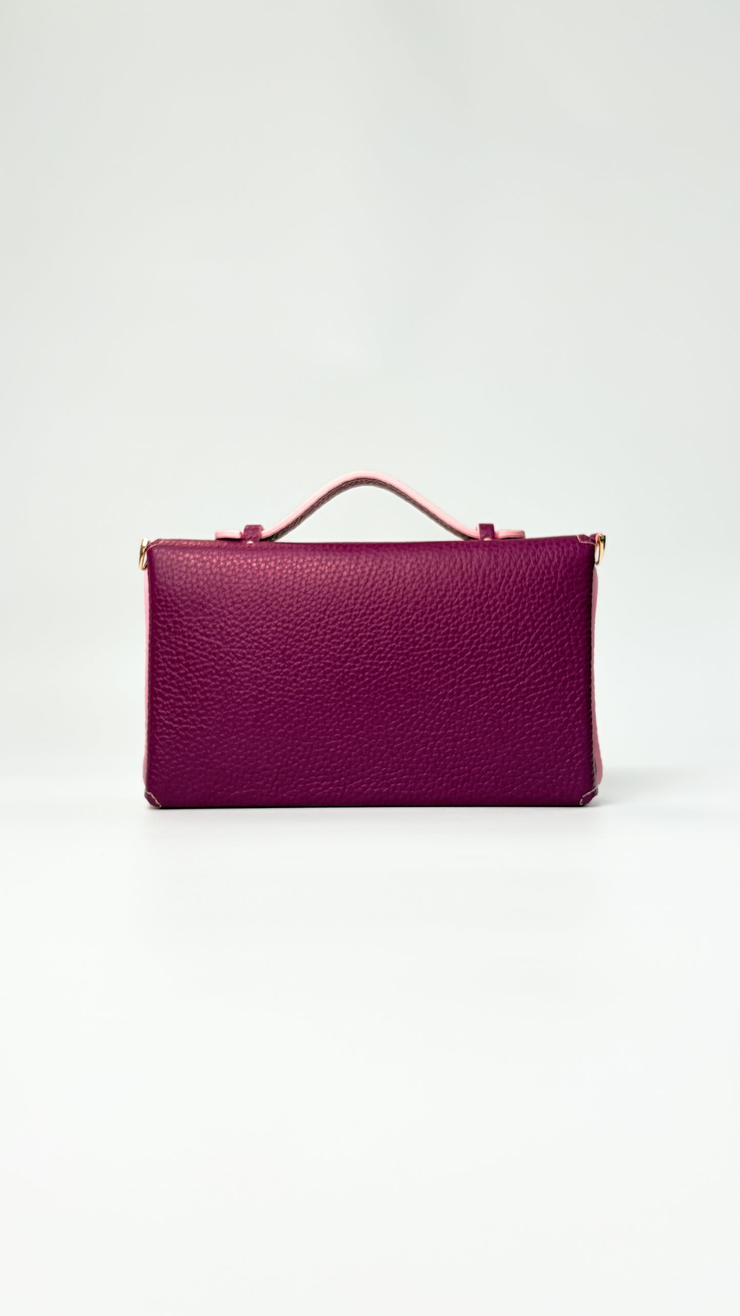 Sumi Crossbody in Turkish Delight with Gold Lock