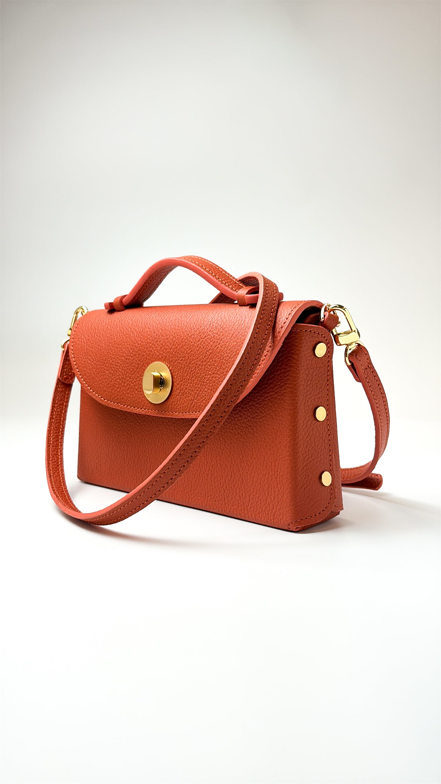 Sumi Crossbody in Butano with Gold Hardware