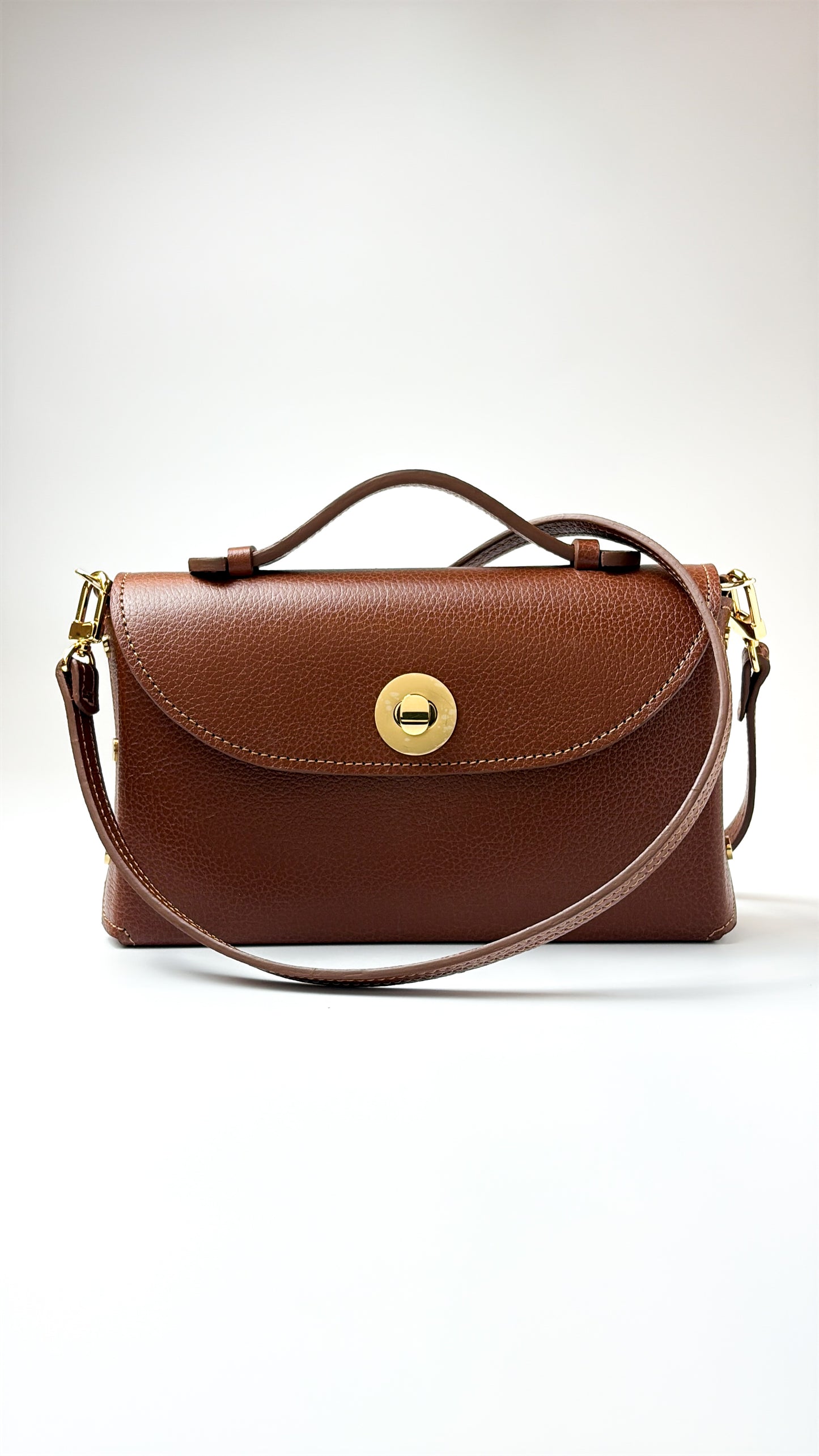 Sumi Crossbody in York with Gold Hardware