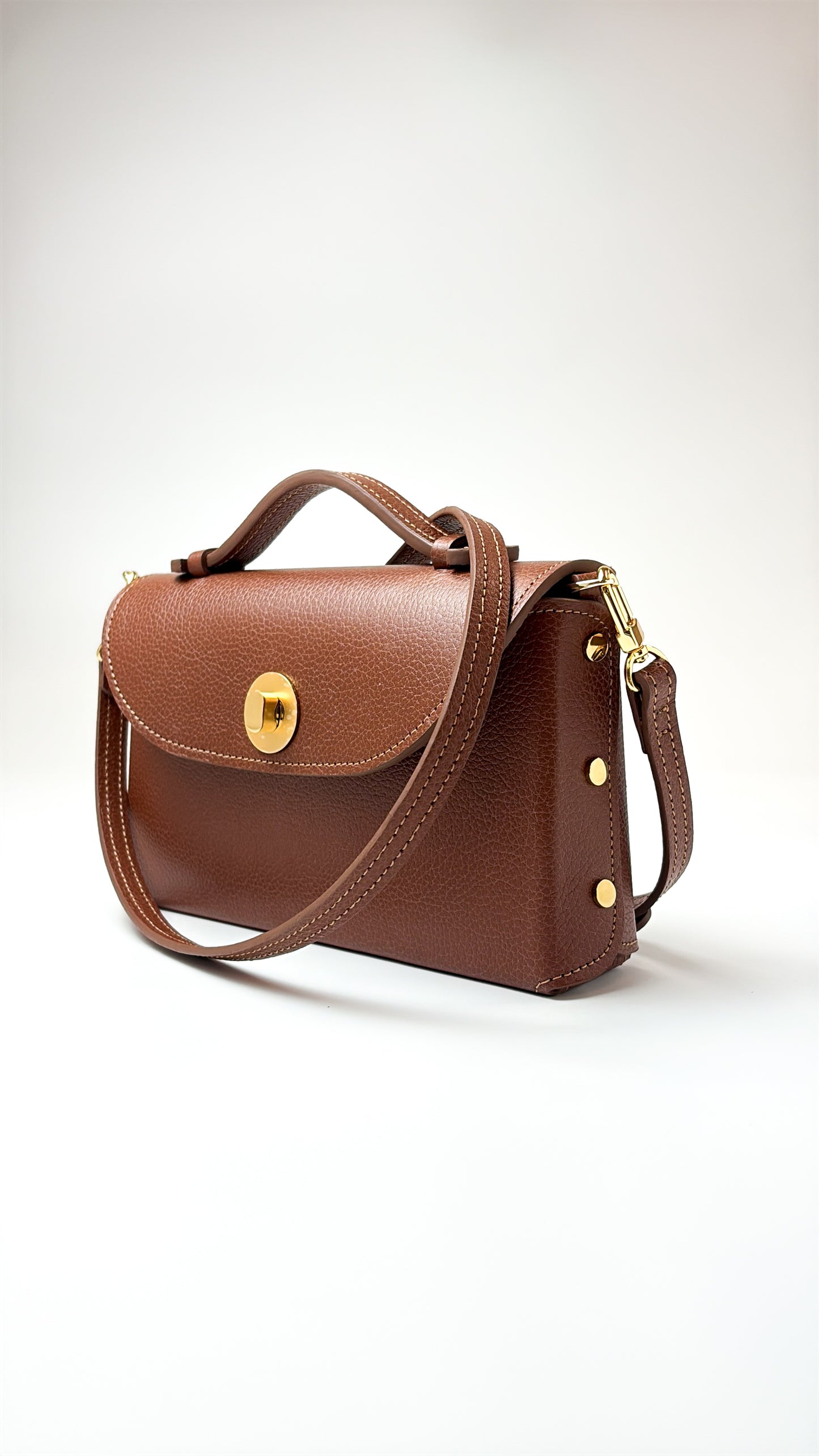 Sumi Crossbody in York with Gold Hardware