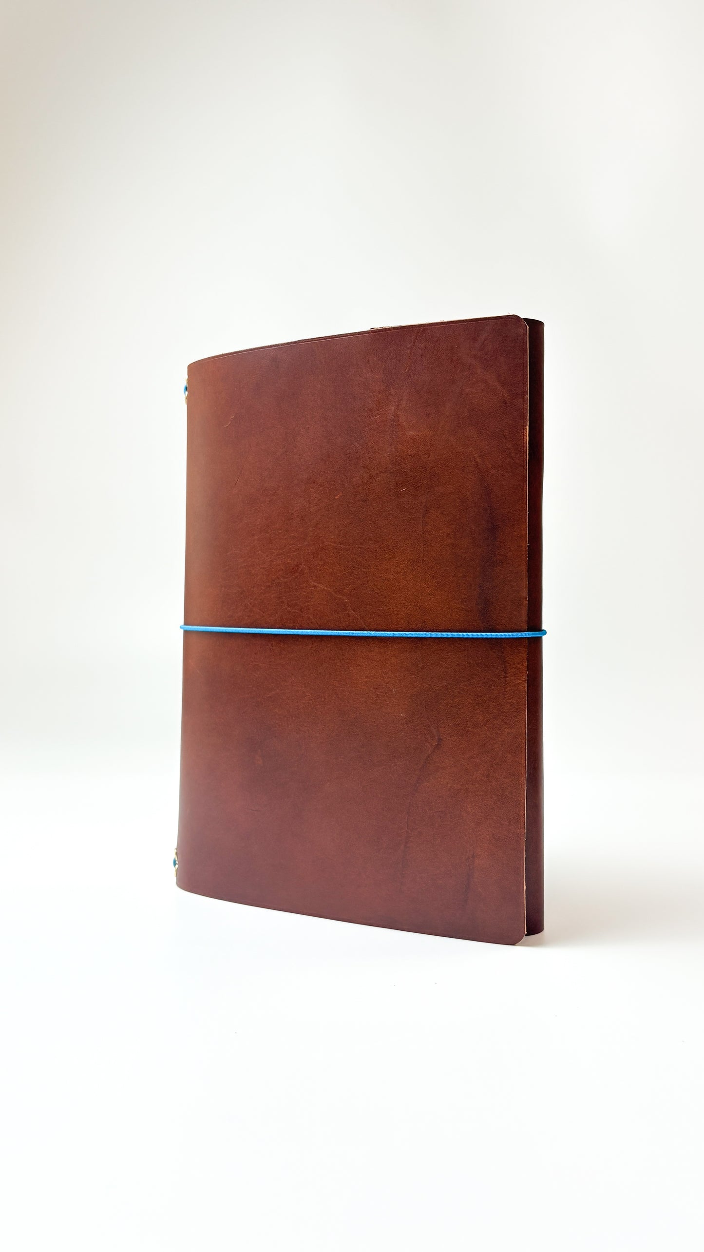 Leather Notebook Cover in Brown