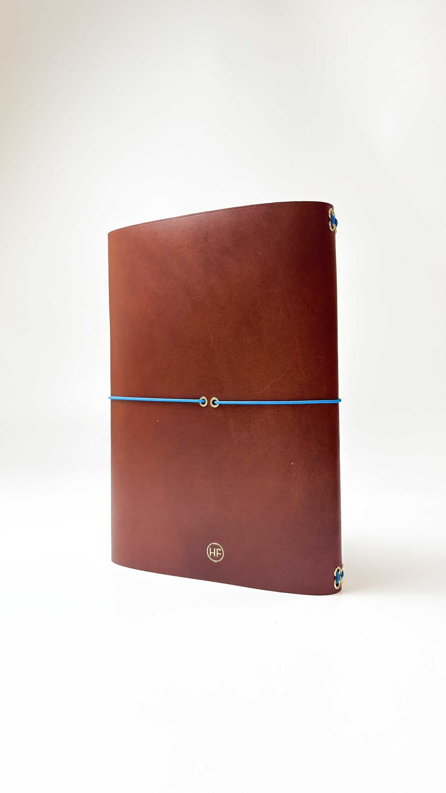 Leather Notebook Cover in Brown