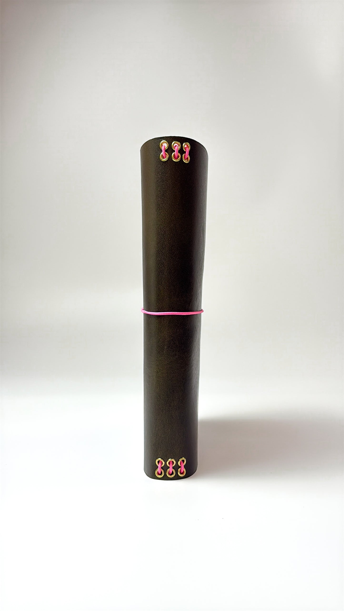 Leather Notebook Cover in Olive