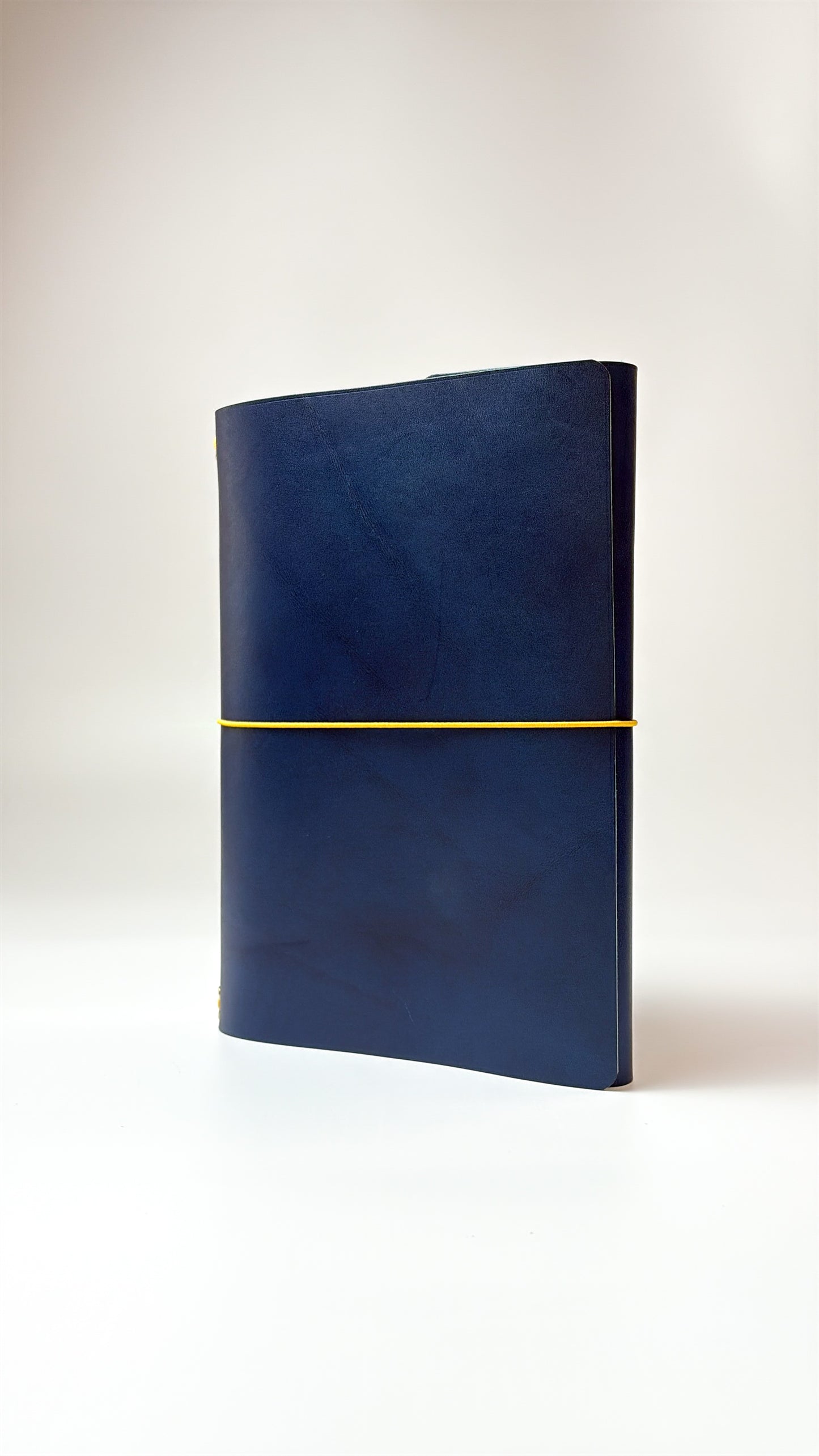 Leather Notebook Cover in Blue