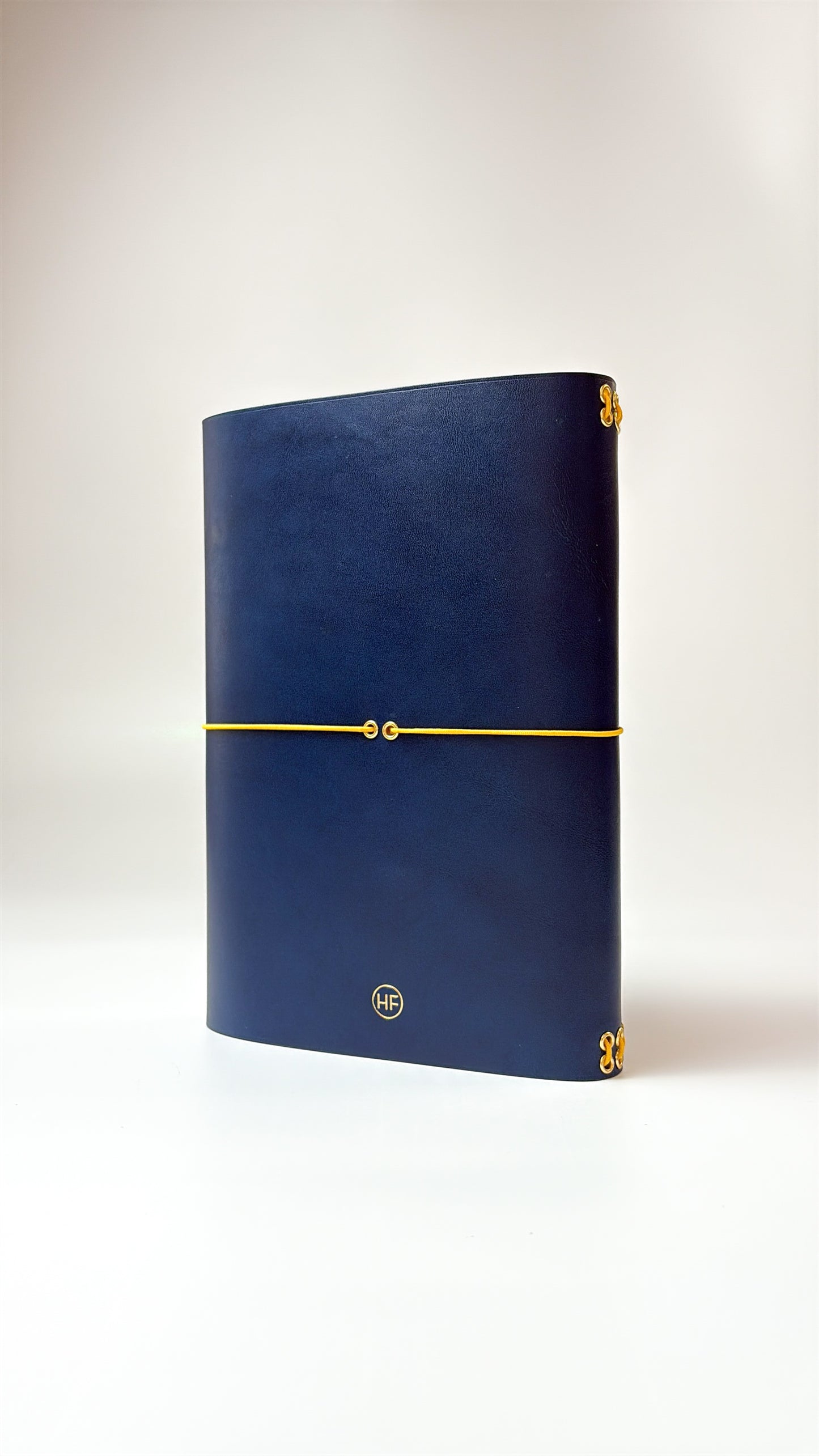 Leather Notebook Cover in Blue