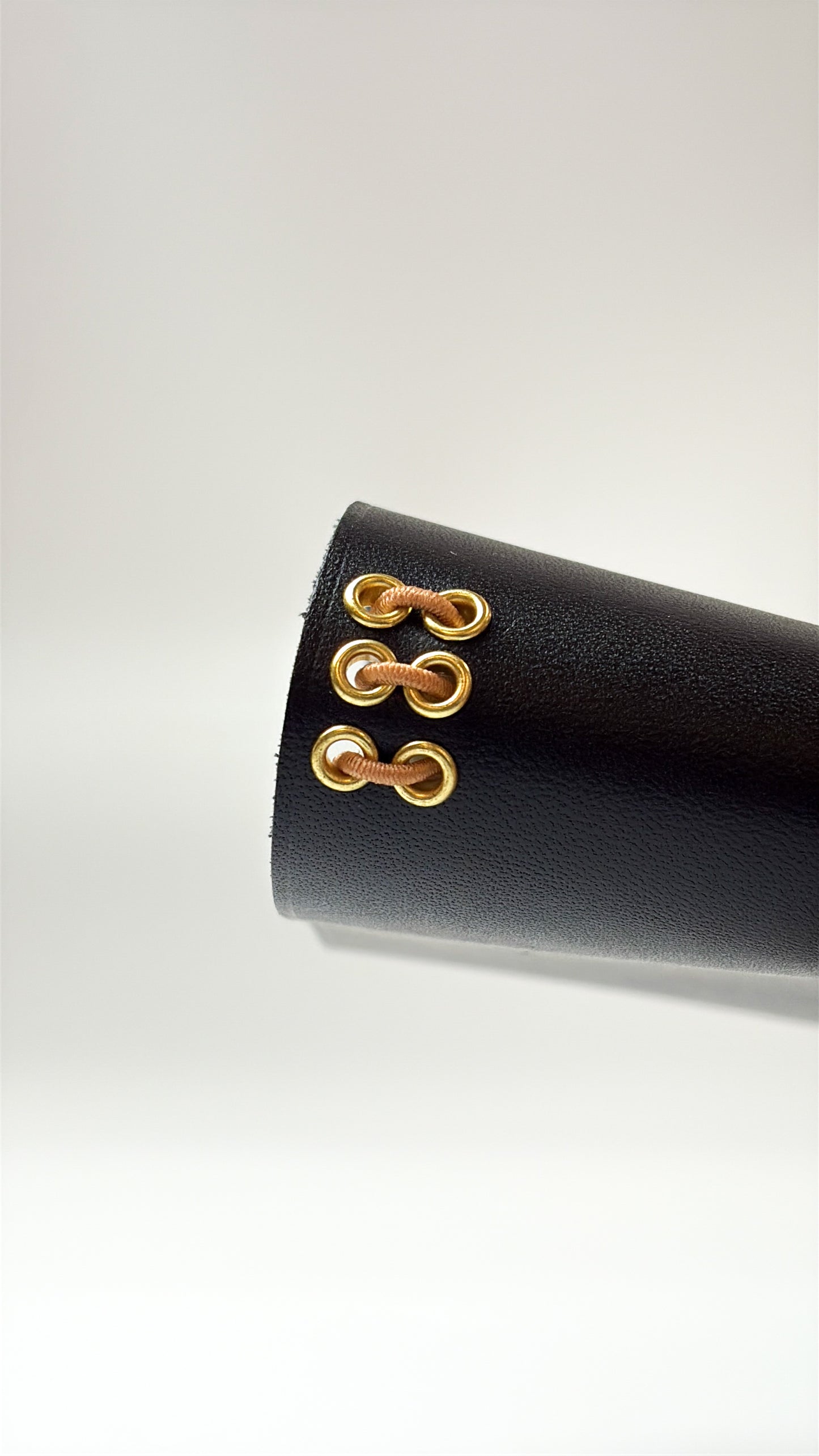 Leather Notebook Cover in Black