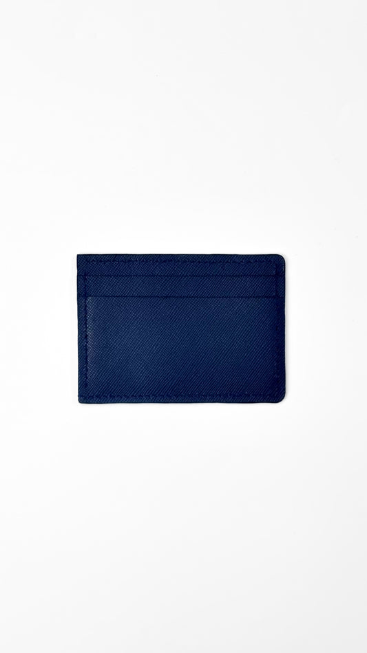 Navy Saffiano SOL Wallet